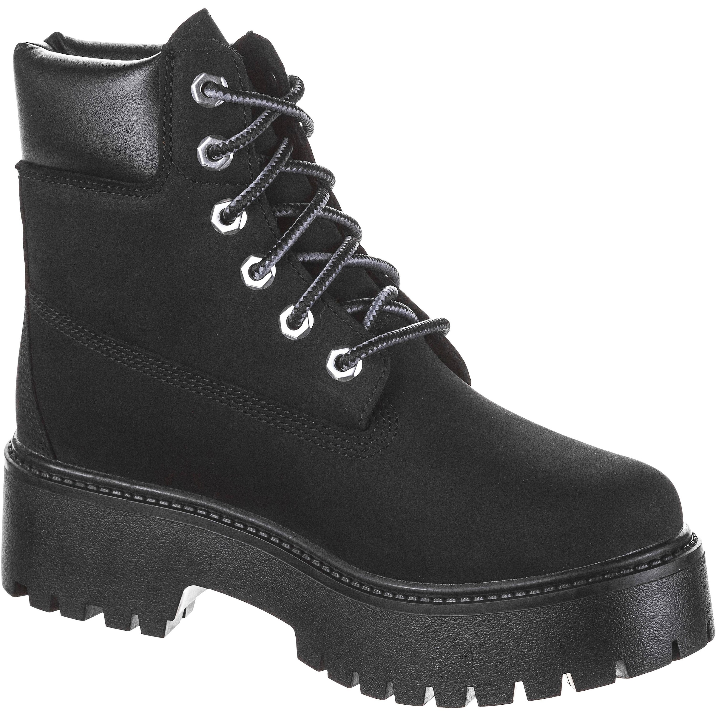 TIMBERLAND Lace-up bootie 'Stone Street' in Black