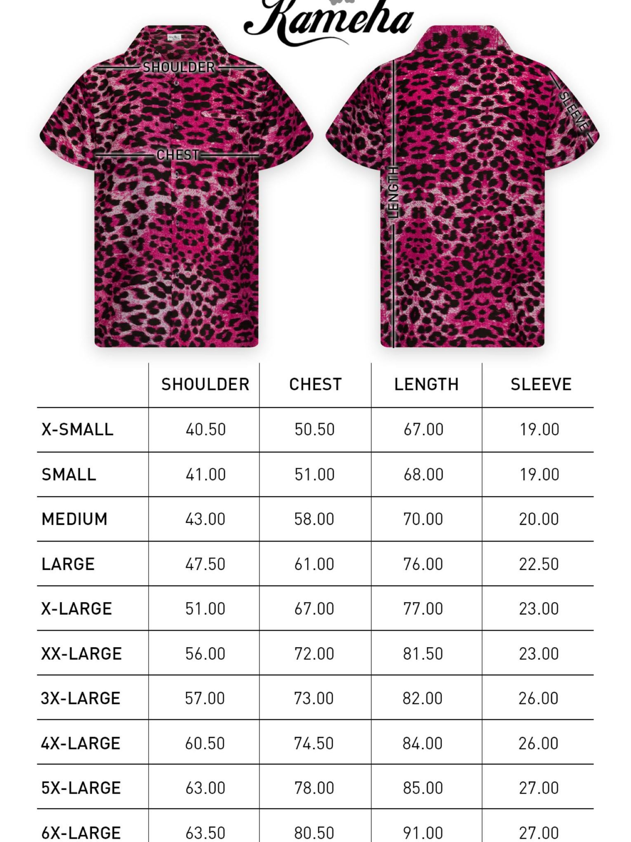 King Kameha Shirt 'Leopard'‌‌‌ in Pink