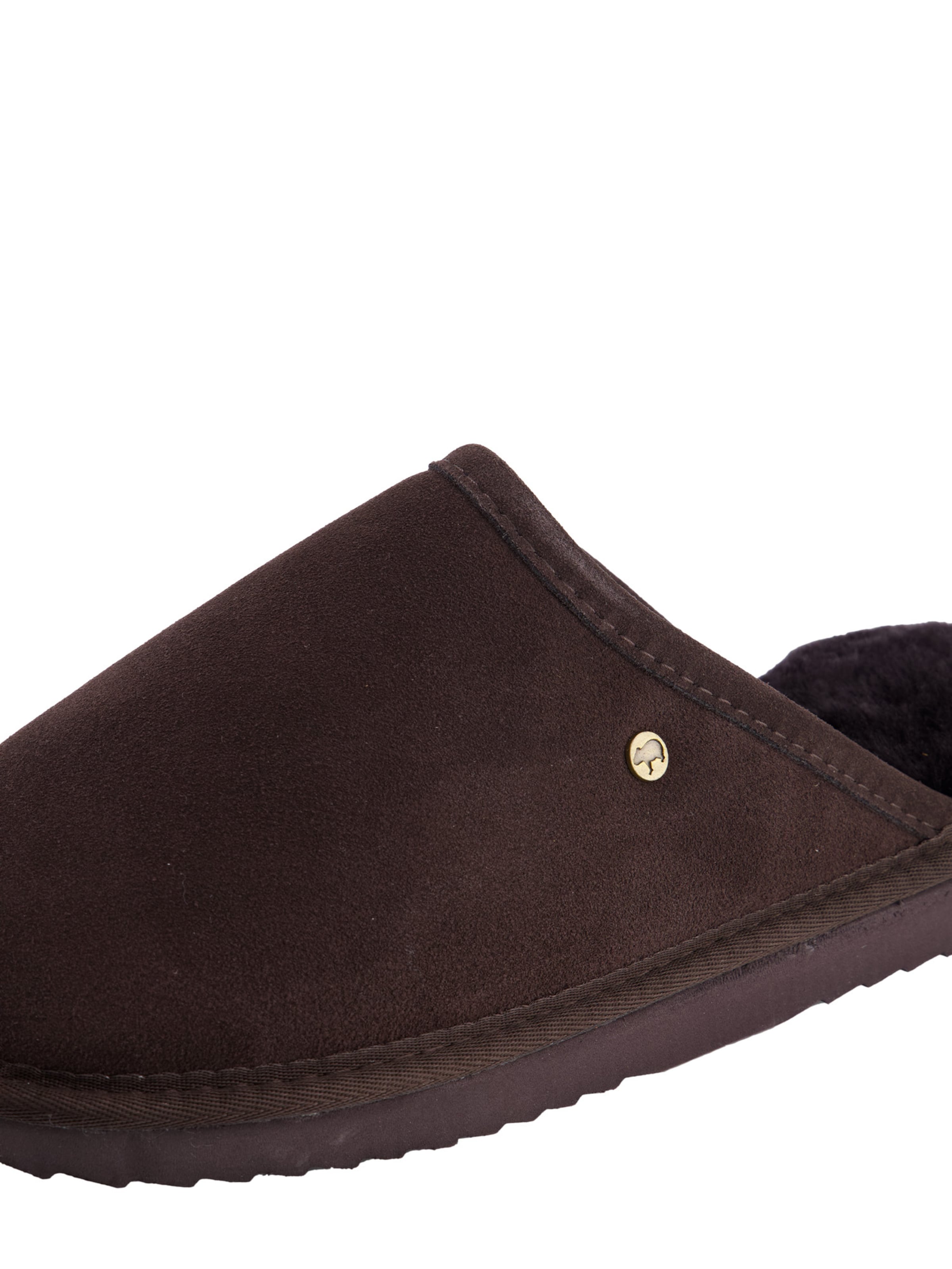 Warmbat Hausschuh 'Classic' in Braun