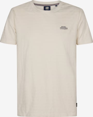 T-Shirt 'Petrol Industries - Heren t-shirt' PETROL en beige : devant