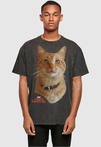 T-Shirt 'Captain Marvel - Goose Photo' ABSOLUTE CULT en noir : devant