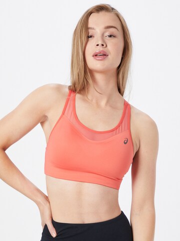 ASICS - Soutien Bustier Soutien de desporto 'ACCELERATE' em laranja: frente