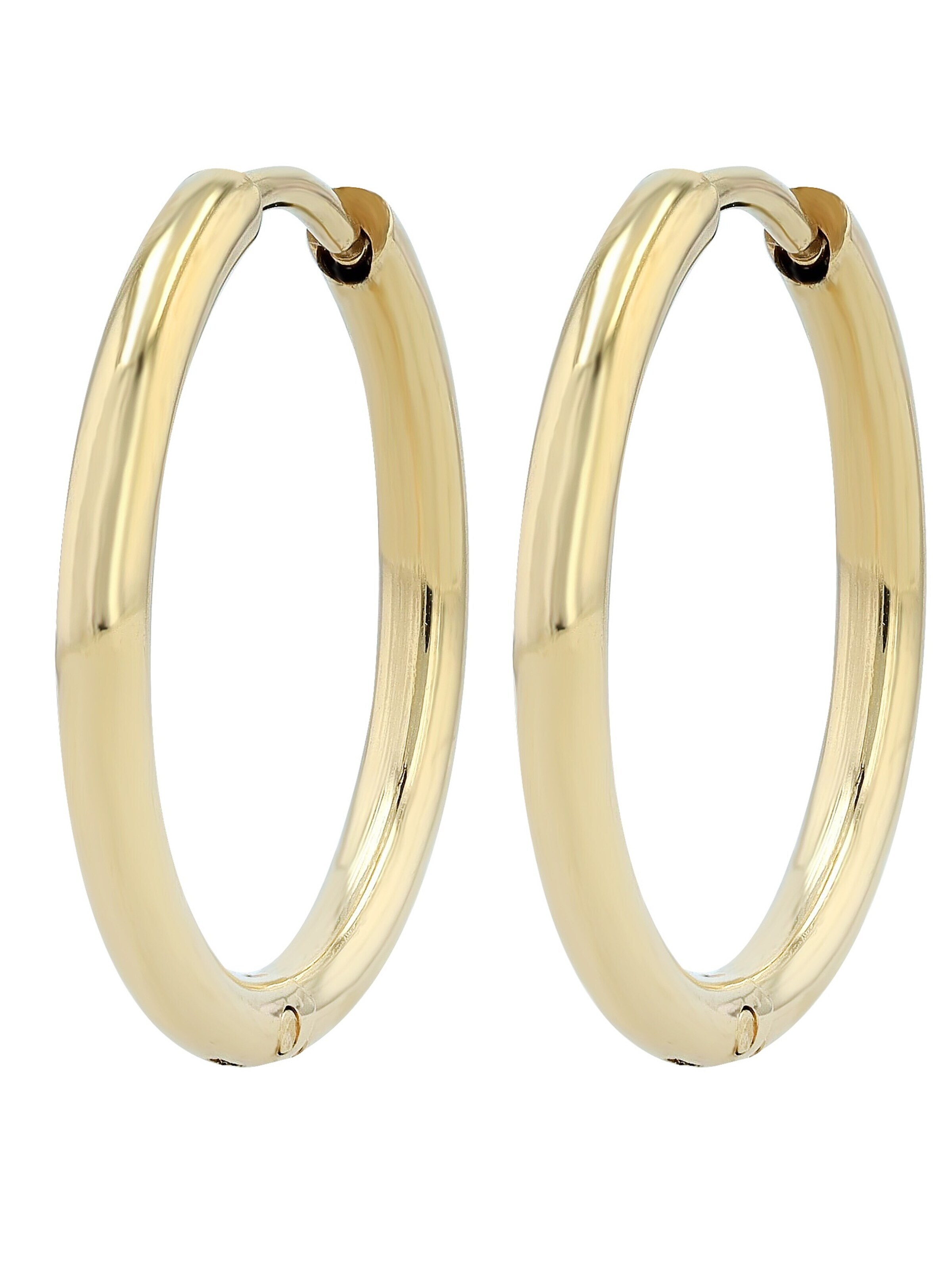 Akzent Ohrringe 'Amira, langlebig'‌‌‌‌‌‌‌‌ in Gold: Vorderseite