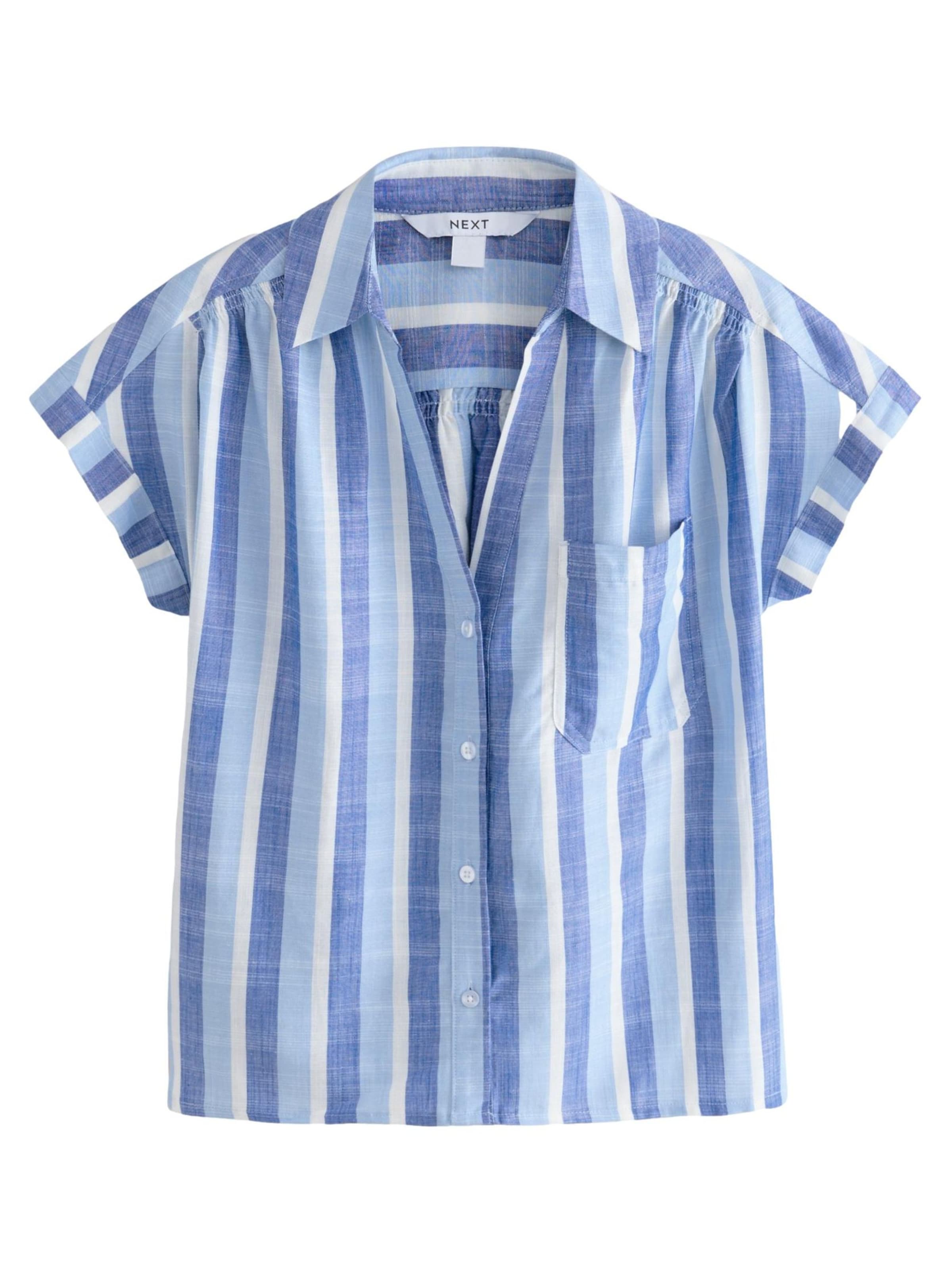 Next Bluse in Blau: Vorderseite