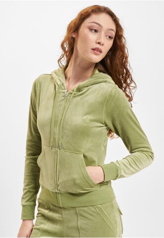 Juicy Couture Sweat jacket in Green: front