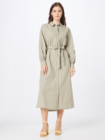 Robe-chemise 'Sutton' Soft Rebels en beige : devant