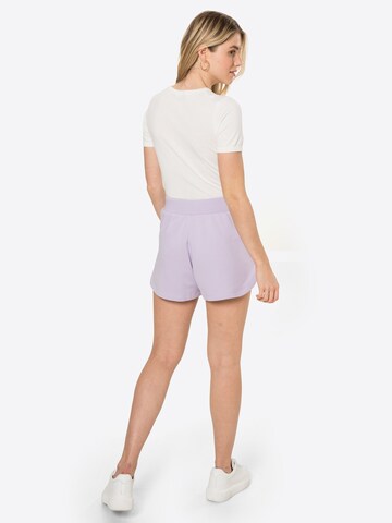 Regular Pantalon 'TEAKY' KnowledgeCotton Apparel en violet
