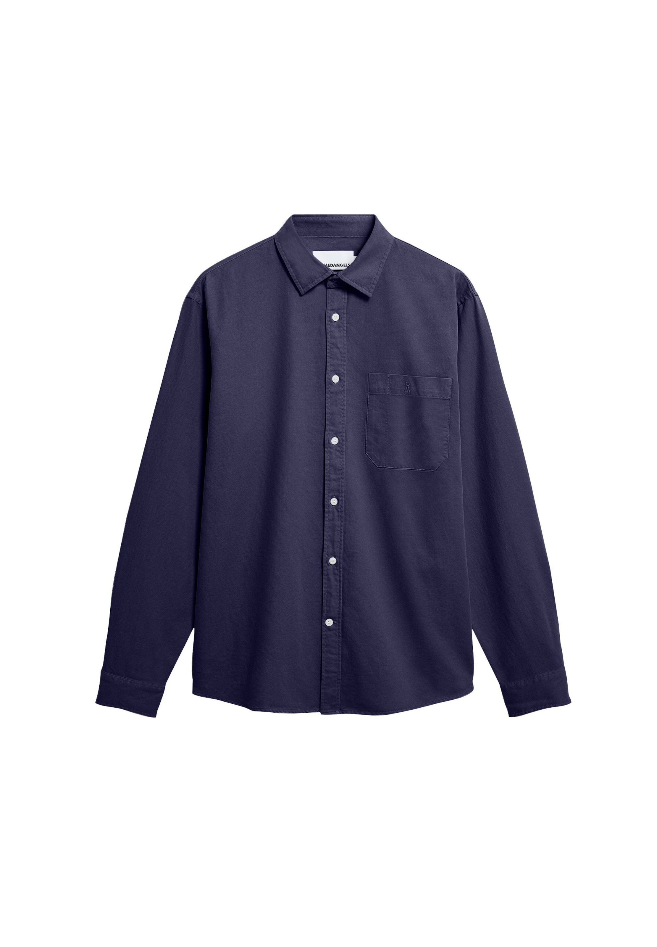 Fit confort Chemise ARMEDANGELS en bleu : devant