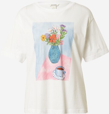 Monki Shirt in Wit: voorkant