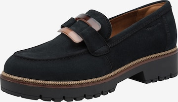 Chaussure basse Tamaris en bleu : devant