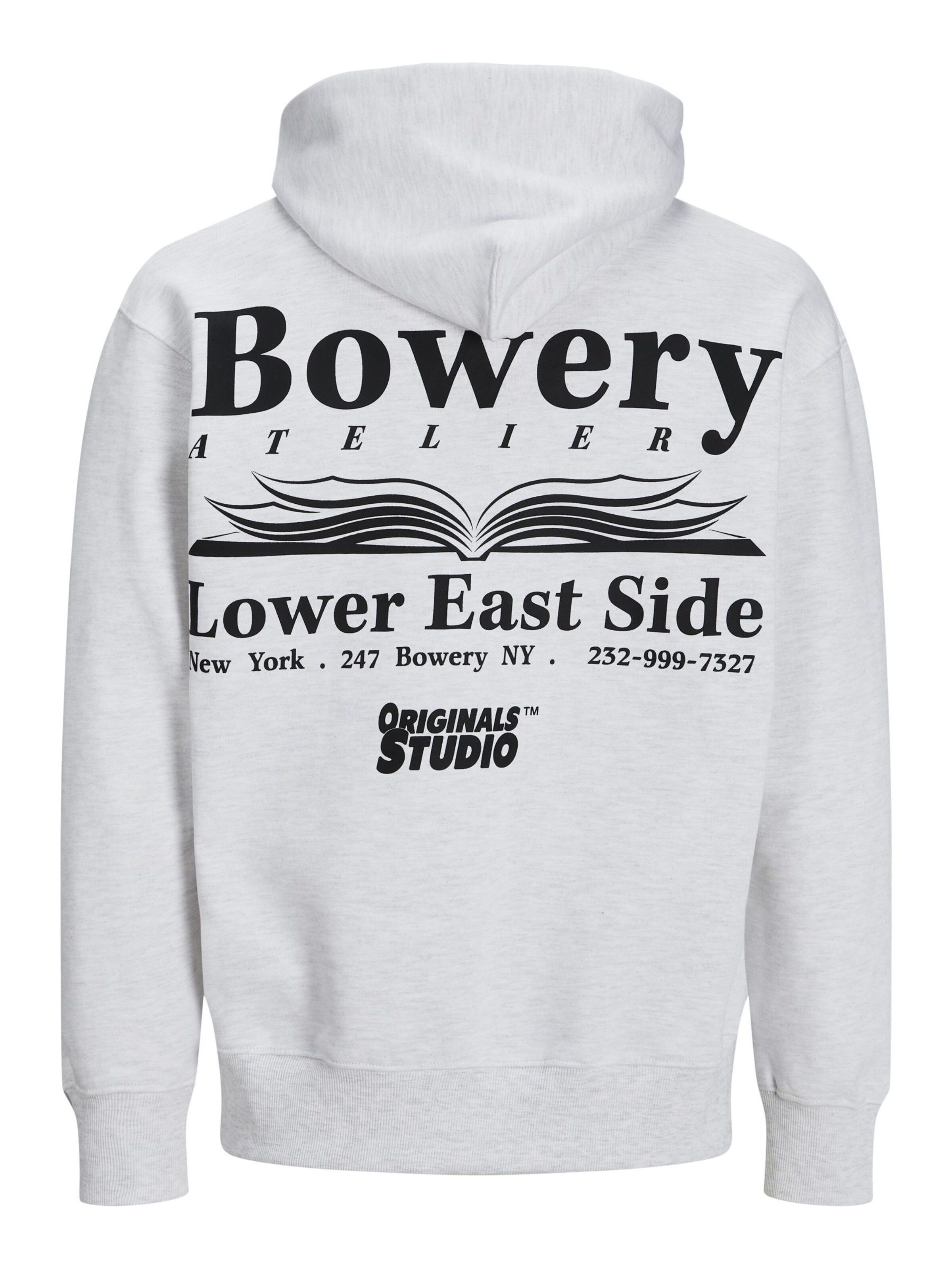 JACK & JONES Sweatshirt i hvid