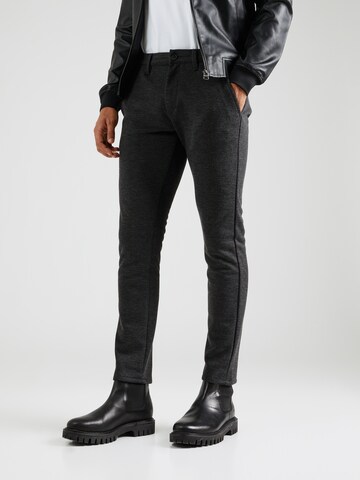 Slimfit Pantaloni chino 'Paul' di GABBA in grigio: frontale
