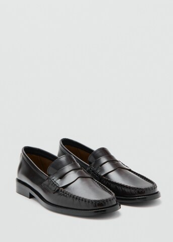 MANGO Loafer 'Louisa' värissä musta