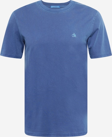 T-Shirt SCOTCH & SODA en bleu : devant