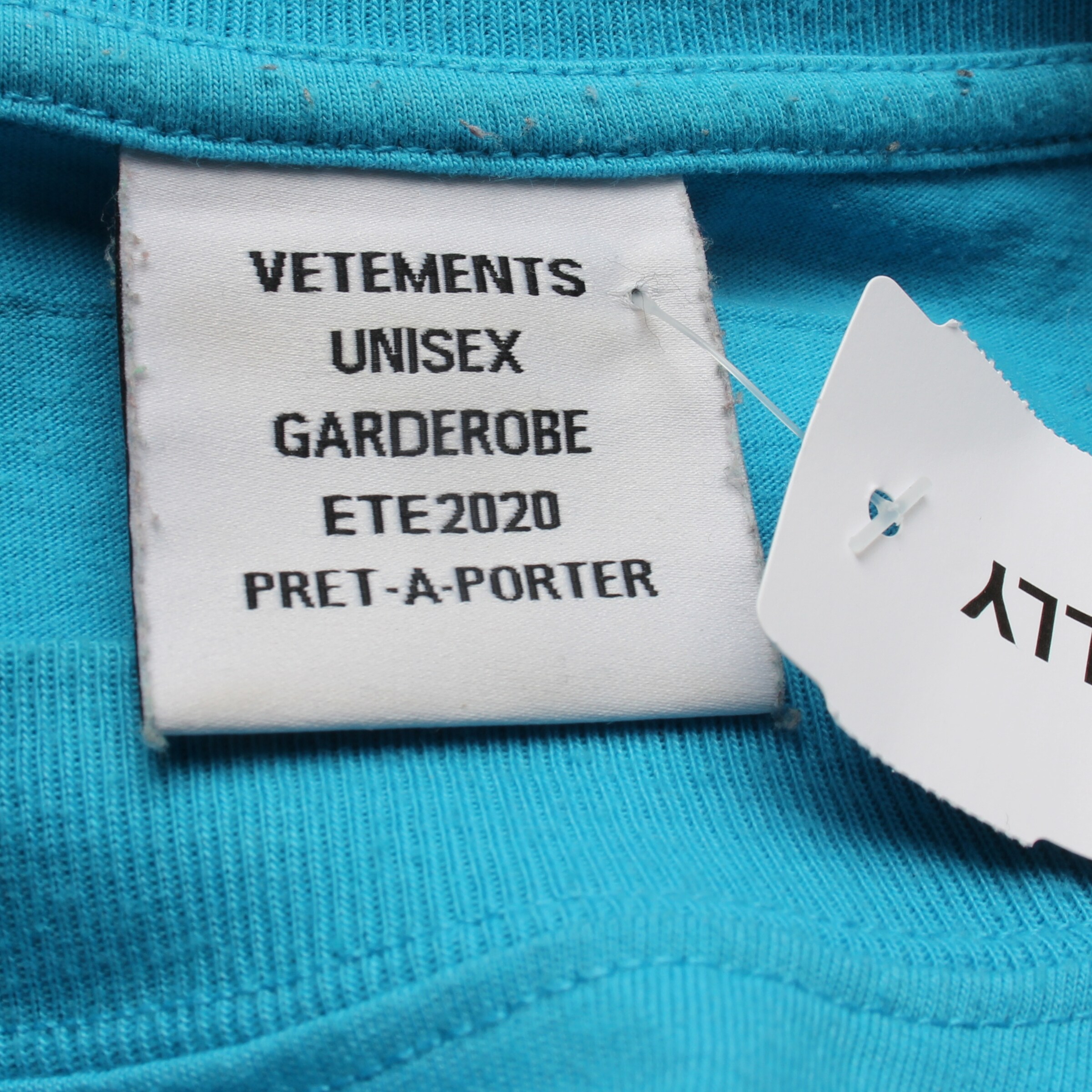 Vetements Shirt in L in Blue