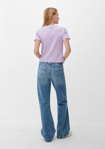T-shirt QS en violet