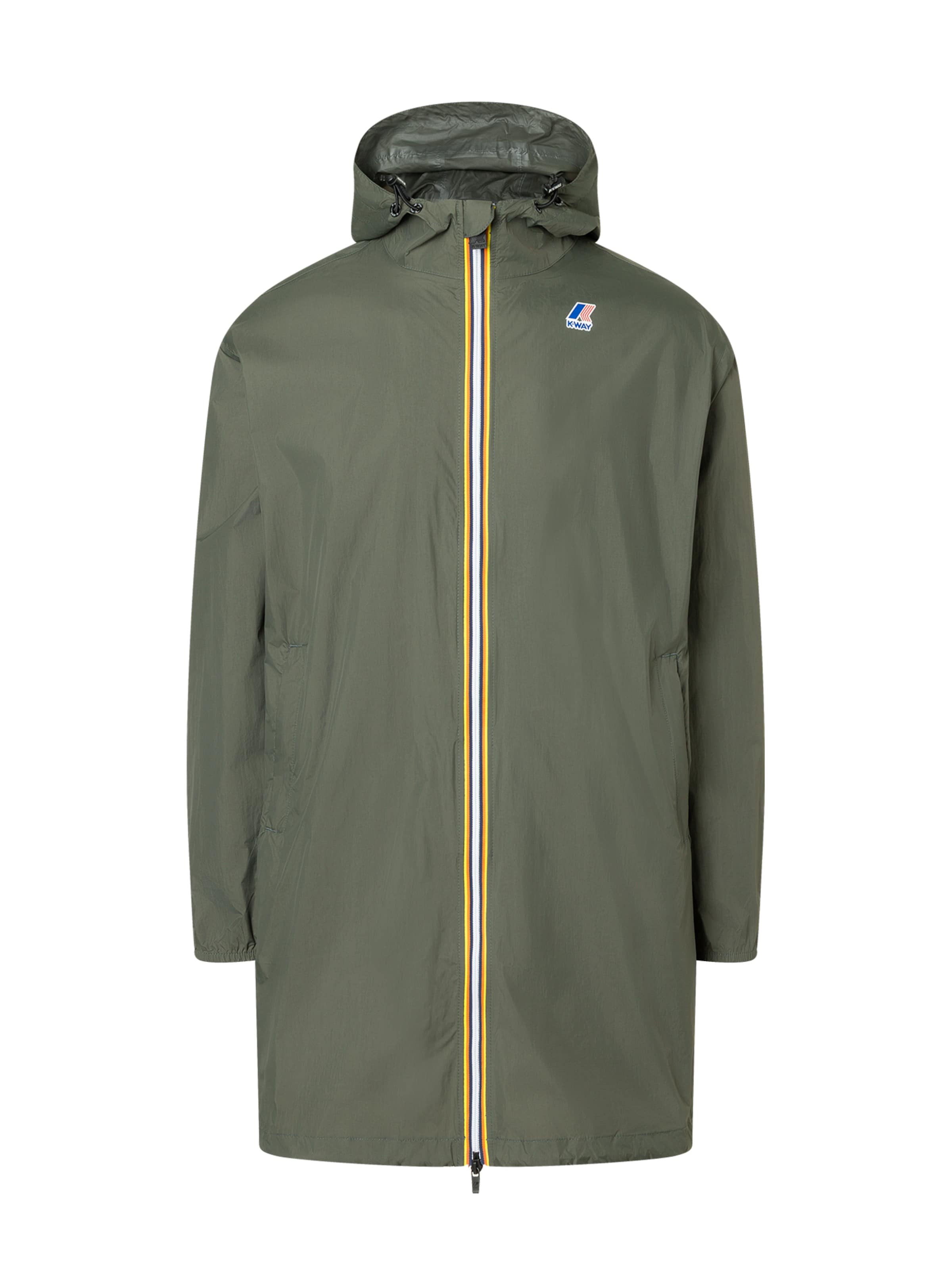 Giacca funzionale 'Le Vrai Eiffel 4.0 East' di K-Way in verde: frontale