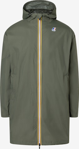 Giacca funzionale 'Le Vrai Eiffel 4.0 East' di K-Way in verde: frontale