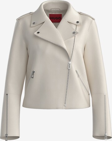 HUGO Red Between-Season Jacket 'Lujana' in White: front