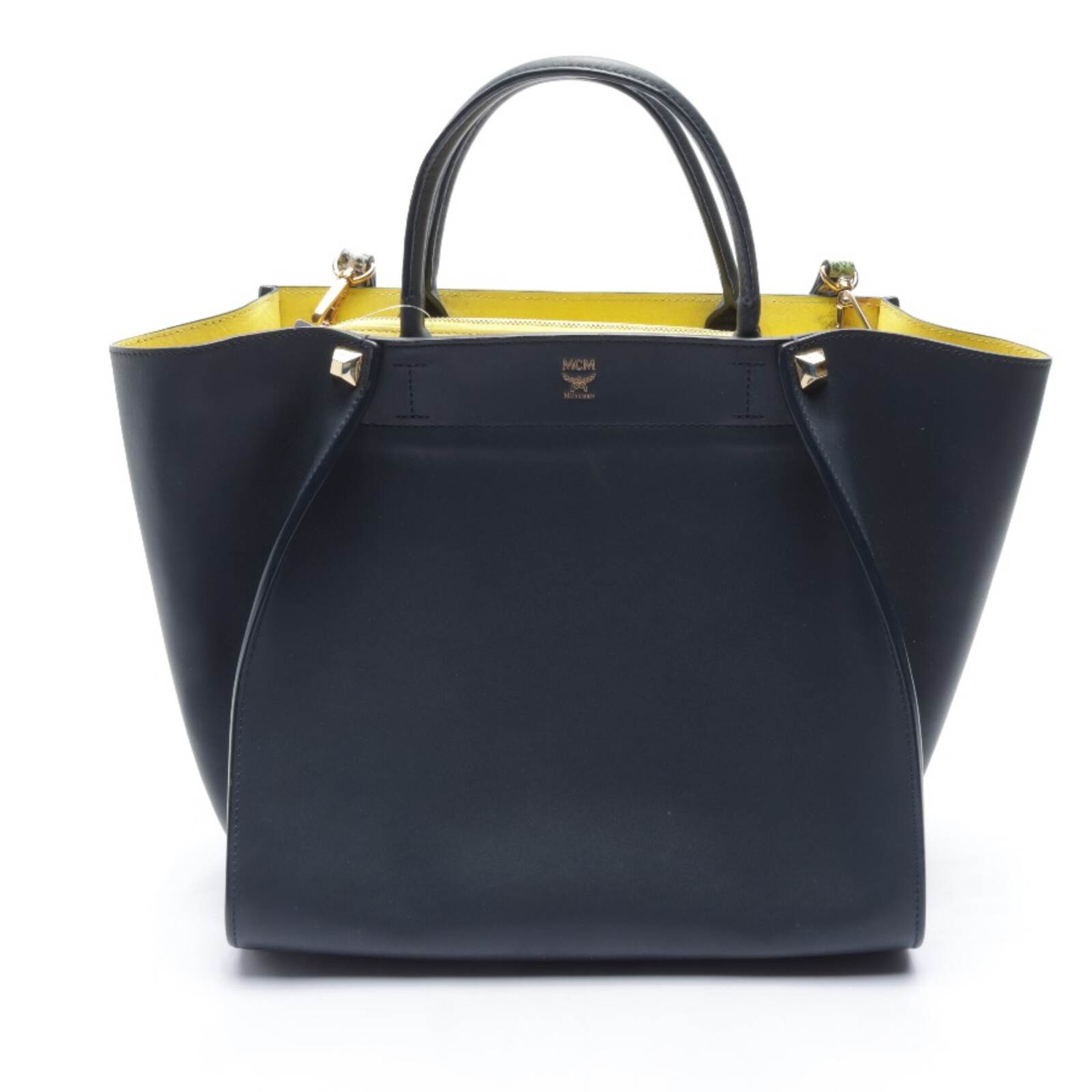 MCM Bag in One size in Blue: front