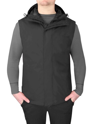 normani Sports vest 'Kolumbus' in Black: front