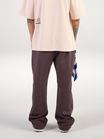 Alessandro Magno Loose fit Workout Pants in Brown