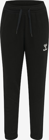 Hummel Tapered Trousers 'Nuette' in Black: front