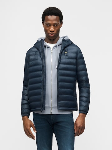 Blauer.USAPrijelazna jakna 'CHARLES' - plava boja: prednji dio