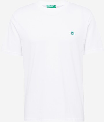 T-Shirt UNITED COLORS OF BENETTON en blanc : devant