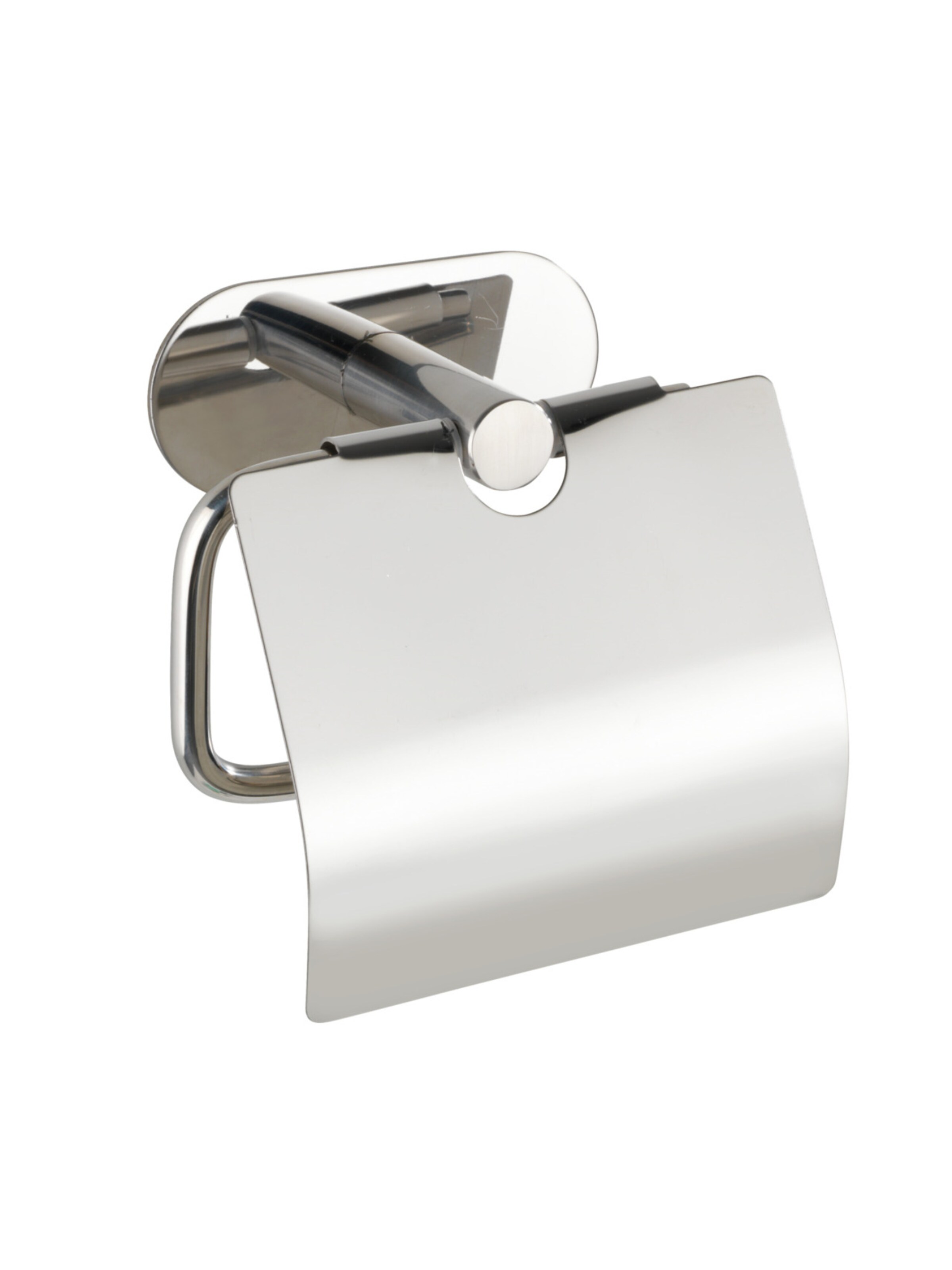 Wenko WC-Zubehör in Silber: Vorderseite