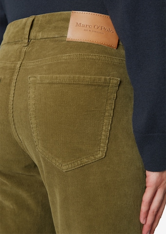 Slimfit Pantaloni 'Alby' de la Marc O'Polo pe verde
