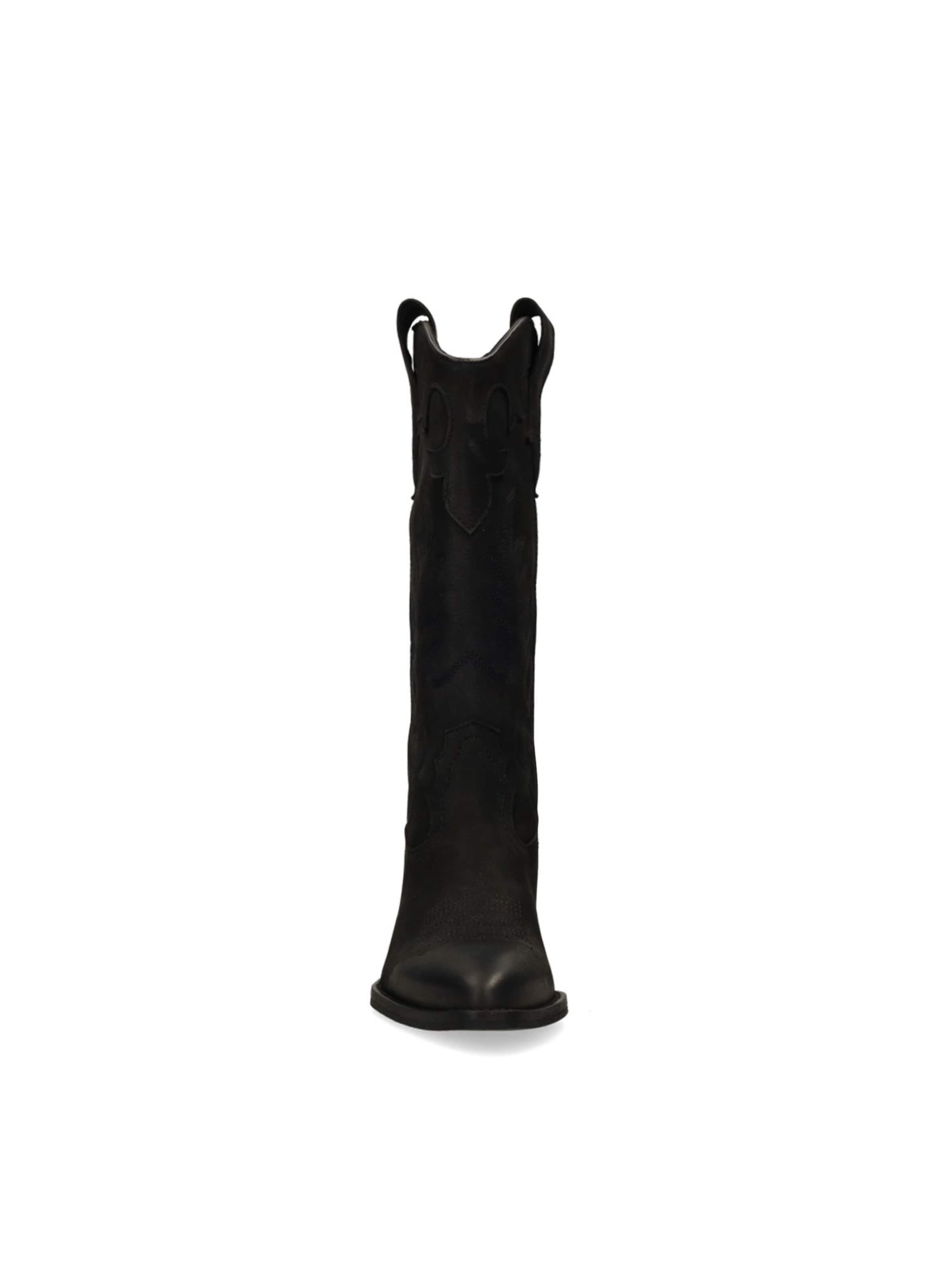 Bottes de cowboy SACHA en noir
