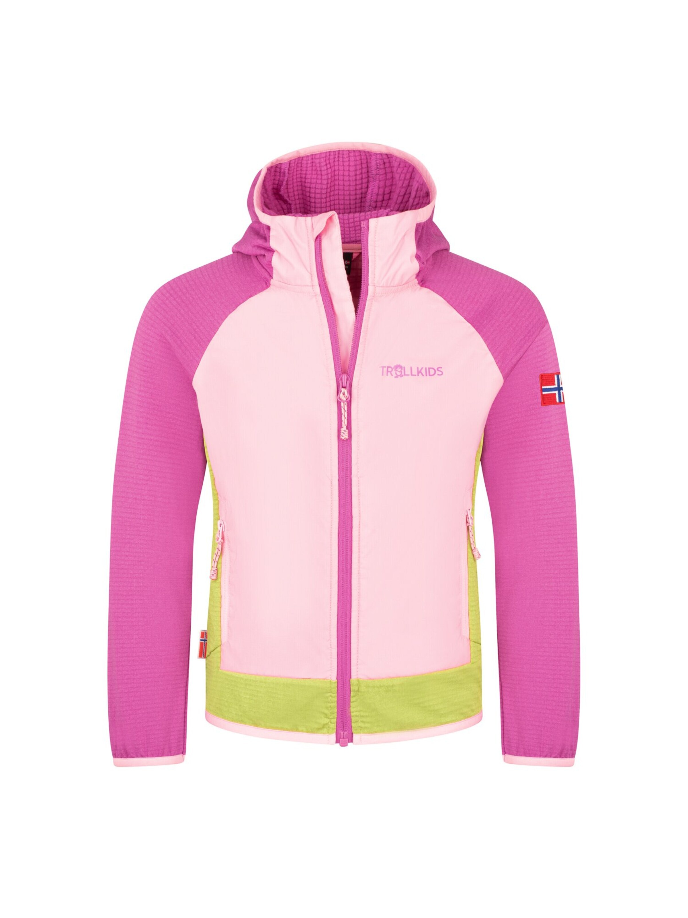 TROLLKIDS Fleece Jacket in Purple: front