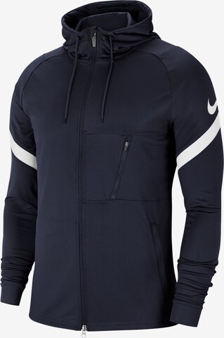 NIKE Athletic Jacket 'Strike 21' in Blue: front