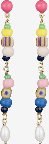 Boucles d'oreilles ELLI PREMIUM en mélange de couleurs : devant