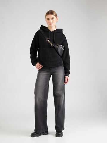 QS Sweatshirt in Zwart