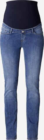 Esprit Maternity Tapered Jeans in Blue: front