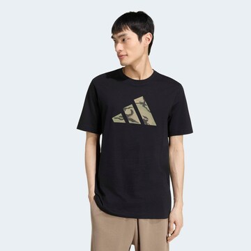 ADIDAS SPORTSWEAR Performance Shirt in Black: front
