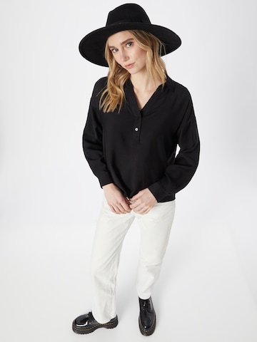 VERO MODA Blouse 'LORRAINE' in Zwart