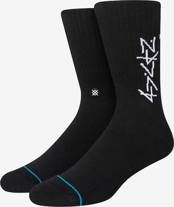 Stance Sports socks in Black: front