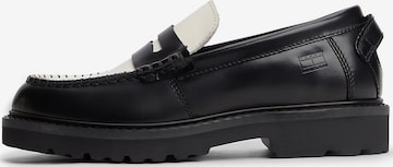 Tommy Jeans Slipper in Schwarz: Vorderseite