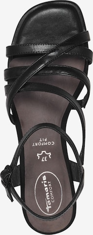 TAMARIS Sandals in Black