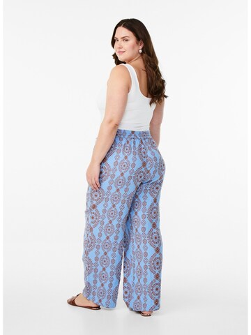 Wide Leg Pantalon 'Viva' Zizzi en bleu