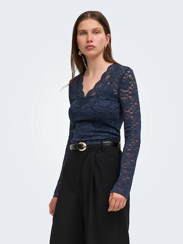 ONLY - Camiseta 'ONLNIKKA' en azul: frente
