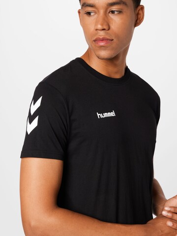 Hummel - Camisa funcionais em preto