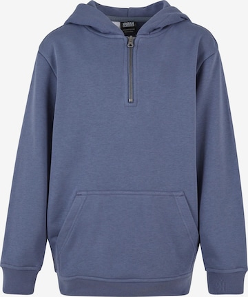 Urban Classics Sweatshirt 'Boys Boxy' in Blauw: voorkant