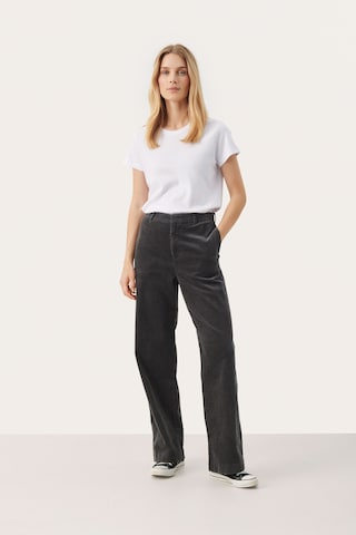 Part Two Wide leg Trousers 'Clarisse' in Grey