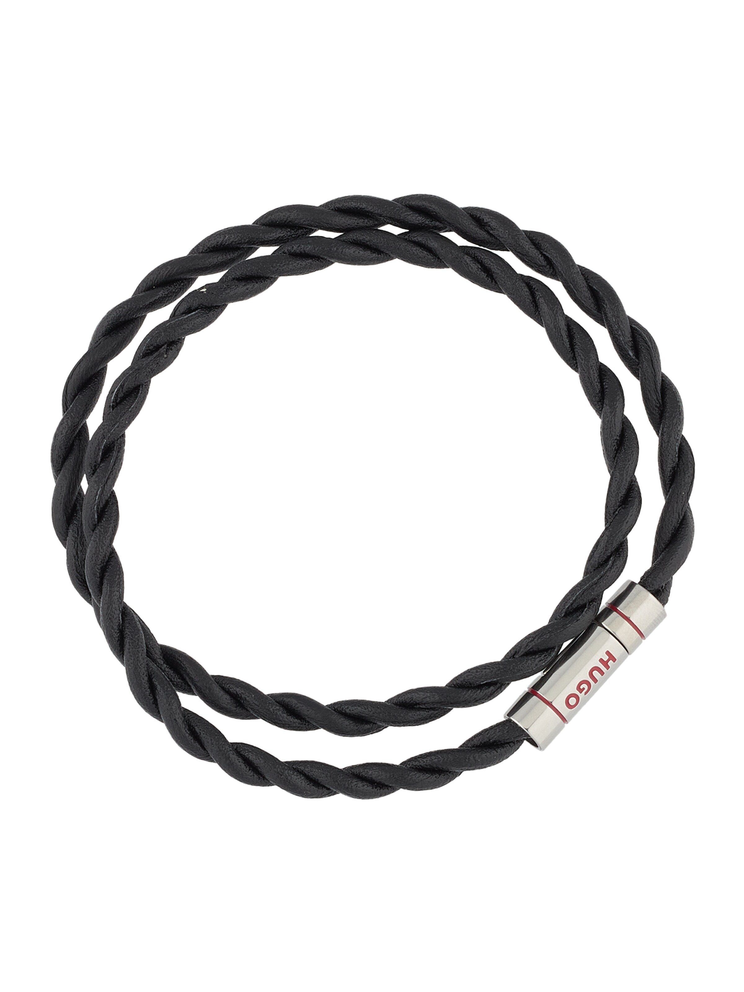 HUGO Zapestnica | črna barva