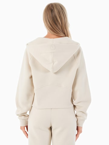 Organication Sweatjacke in Weiß