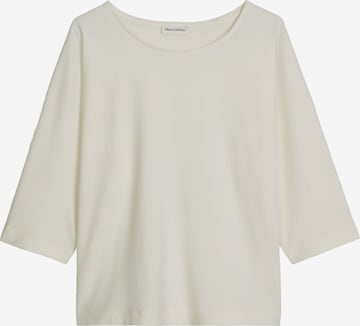 T-shirt Marc O'Polo en beige : devant